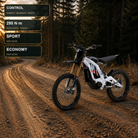 Moto électrique tout-terrain Sur-Ron Light Bee X 2026 10000W 72V 35Ah surron taille standard à moteur central