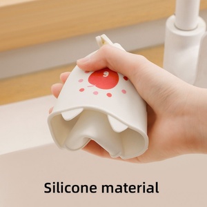 Silicone Environment Friendly Soft Drain Basket Soap Practical Storage Bags for Kitchen <b>Sink</b> Hanging Drain <b>Strainer</b> Household - Product Image 6