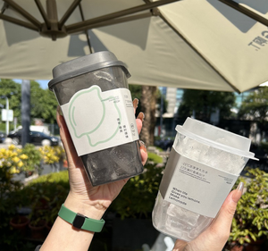 Vuông 10/12/14/16/18/20oz biểu tượng tùy chỉnh in Pet bong bóng Trà Ice Cà Phê Cốc nhựa Container có nắp đậy - Product Image 1