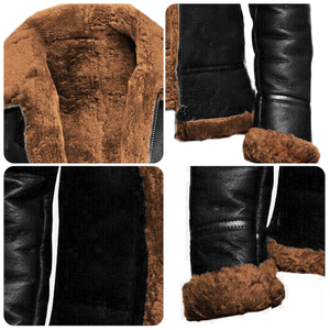 Nuovo <span class=keywords><strong>Cappotto</strong></span> da <span class=keywords><strong>Uomo</strong></span> Foderato in <span class=keywords><strong>Pelliccia</strong></span>, Giacca Lunga in Pile Ispessito, Vendita all'Ingrosso - Product Image 4