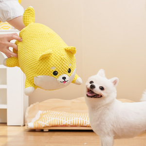 Jouets interactifs en peluche de daim à motif de dessin animé, durables, <span class=keywords><strong>pour</strong></span> chiens, <span class=keywords><strong>pour</strong></span> la dentition et la mastication, vente en gros - Product Image 4