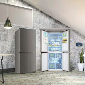 406L Large Capacity French Door <b>Refrigerator</b> Frost Free Intelligent Cross Fridge Freezer for Household and Commercial Use High-E - Product Image 3