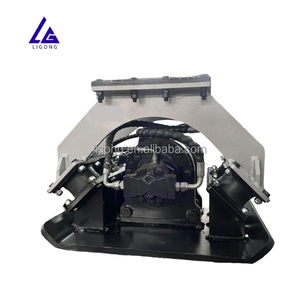 Compacteur hydraulique pour la compactation du sol et des pentes avec acier résistant à l'usure, idéal pour la préparation des chantiers, compatible avec Vio50 CX210 CX240 R120 - Product Image 1
