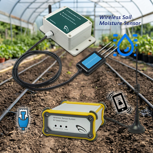 PH mètre du sol testeur d'humidité de l'eau capteur d'humidité du sol sans fil équipement d'essai du sol pour l'agriculture ferme jardin - Product Image 1