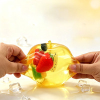 Nouveauté 2026 Jouets anti-stress Squishy en forme de fruits (banane, pomme, fraise) pour adultes et enfants