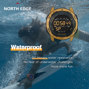 Reloj Deportivo para Niños NORTH EDGE ALIEXPRESS IP67 con Brújula, Temperatura, Contador de Pasos, Cronómetro, 3 Meses de Duración de la Batería, Regalo para Hombre - Product Image 5