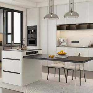 Island <b>Dining</b> <b>Table</b> Elegant Bar Cabinets for Comfortable Home Entertainment - Product Image 4