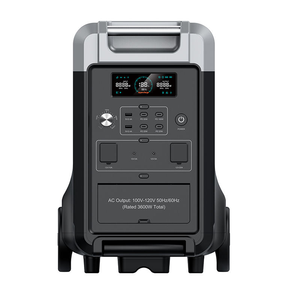 ราคาโรงงาน พาวเวอร์แบงค์สำหรับใช้งานกลางแจ้ง 3600W 3840Wh พร้อมคอนโทรลเลอร์  สถานีพลังงานแสงอาทิตย์แบบพกพาสำหรับบ้านและแคมป์ปิ้ง ได้รับการรับรองมาตรฐาน CE CB - Product Image 2
