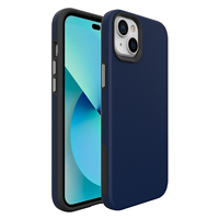 Coque hybride 2 en 1 à motif triangulaire pour iphone 14 13 avec boutons métalliques indépendants, huile de caoutchouc pour iphone se 2 7/8plus