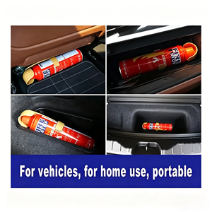Extincteur portable en mousse 500ml 1000ml pour voiture, cuisine, <span class=keywords><strong>bateau</strong></span> – Sécurité incendie initiale pour petits feux - Product Image 5