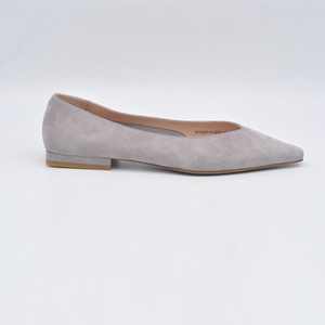 Scarpe alla moda da donna basse da donna in pelle leggera e <span class=keywords><strong>a</strong></span> <span class=keywords><strong>punta</strong></span> scarpe da balletto da donna - Product Image 6