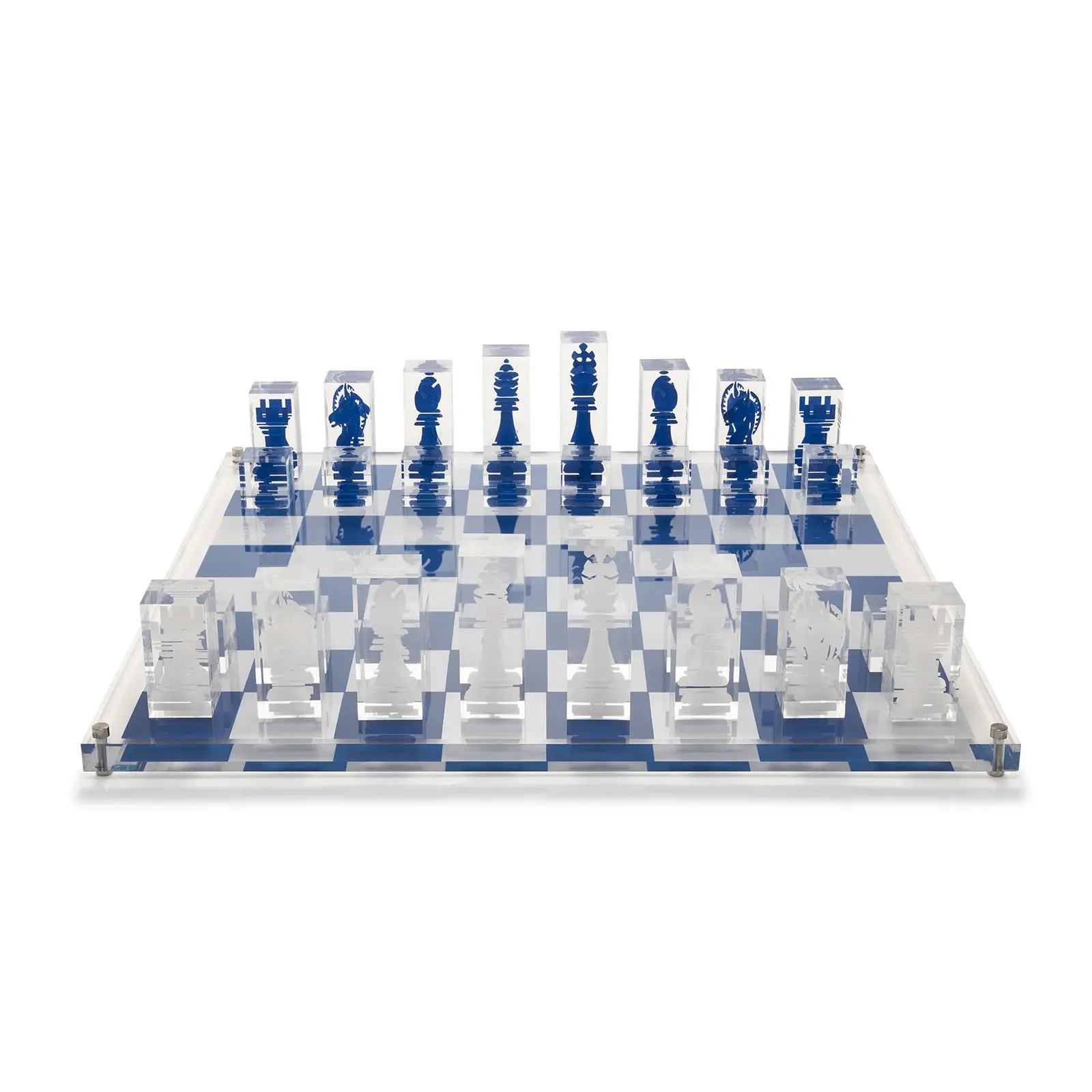 थोक मूल्य उच्च स्पष्ट एक्रिलिक शतरंज बोर्ड नई डिजाइन अनुकूलित एक्रिलिक शतरंज टुकड़े के लिए प्रदर्शन