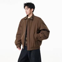 Blouson Bomber Personnalisé 2026 Style Streetwear Hip Hop Imperméable Coupe-Vent Réversible avec Logo Frontal pour Usage Quotidien