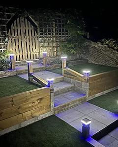 IP65 esterno impermeabile solare LED giardino Post Cap illuminazione costante per tutta la notte 3*3 4*4 recinzione - Product Image 5