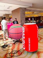 Écran publicitaire réfrigéré P1.86 GOB LED Can Magic Screen 50L, affichage numérique créatif en forme de canette de boisson