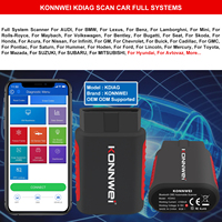 Scanner KONNWEI OBD2 Outil de diagnostic du système complet de voiture KDIAG avec application gratuite Scanner de diagnostic ABS EPB SAS