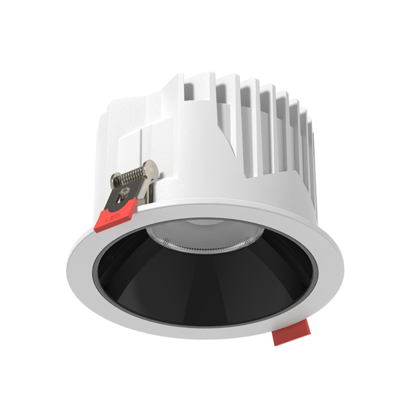 Downlight rond blanc