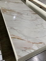 Panel de Pared de Plástico con Impresión Digital de Mármol, Lámina Alternativa de Mármol UV, Paneles de PVC para Hotel