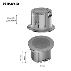 Sistema de Música Ambiental Inteligente para el Hogar con Altavoz de 2.5 Pulgadas, Reproducción en Dos Zonas, Google Play, Altavoces de 2 Canales, Amplificador de Audio para el Hogar - Product Image 2