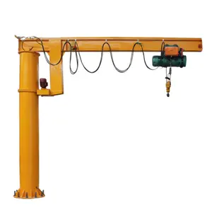 Column Rotating Electric Hoist Lifting Mechanism Jib Crane Floor Mounted Cantilever Crane Price