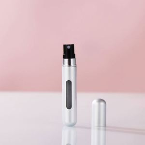 Hot Empty Traveling Atomizers Mist Spray Bottom Refillable <b>5Ml</b> 8Ml 10Ml Aluminum/Glass <b>Perfume</b> <b>Bottle</b> Personal Care Custom Color - Product Image 1
