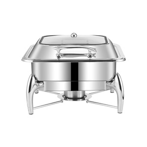 Réchaud de buffet en acier inoxydable, chauffage électrique 1000-3000W, matériaux de qualité alimentaire, équipement de restaurant - Product Image 1