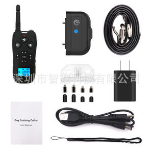 P10 พลัสปลอกคอฝึกสุนัขอัจฉริยะกันน้ำแบบชาร์จได้พร้อมรีโมทคอนโทรลสำหรับสุนัขสัตว์เลี้ยง - Product Image 3