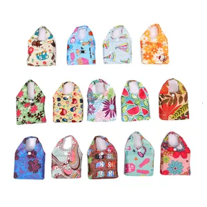 促销韩国高品质购物袋可折叠时尚手提袋可重复使用的环保旅行袋