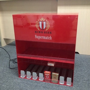 Convenienza negozio contatore acrilico visualizzazione di sigaretta di vendita rack, di tabacco di visualizzazione negozio di mobili <span class=keywords><strong>per</strong></span> la vendita - Product Image 6