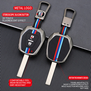 Funda Protectora para Llaves de Coche de Aleación de Zinc y Gel de Sílice para ISUZU MU-X D-MAX JIM Pickup MUX DMAX, Llaveros, Bolsa para Llaves, Accesorios - Product Image 2