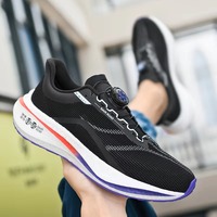 Vente en gros de nouvelles baskets de sport pour hommes, baskets de fitness tendance, respirantes, en mesh, pour la course à pied