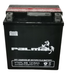 Nouvelle batterie de moto Palma <span class=keywords><strong>YTX7L</strong></span>-<span class=keywords><strong>BS</strong></span> <span class=keywords><strong>12V</strong></span> <span class=keywords><strong>7Ah</strong></span> au plomb-acide scellée pour motos électriques et à essence - Product Image 4