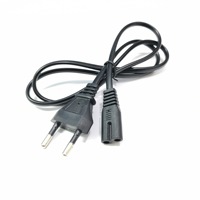 1M 美规/欧规电源线 适用于 PSP/PSV/PS2/PS3 游戏机充电线 电源线