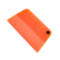 YLWRAP Raclette en TPU PPF de 5,5 pouces, outil de pose de film teinté pour vitres, raclette en caoutchouc souple, outil de pose de film de protection automobile, raclette à eau