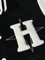 Baseball Cuir Rue Plus Manteaux Nouvelle Lettre Brodée Coupe-Vent Américain Hip Hop Lâche Manteau Hommes Casual Pull Vestes