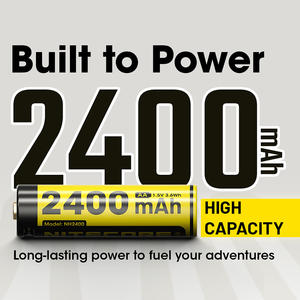 Batterie AA rechargeable USB-C NH2400, 2400 mAh, haute capacité, lithium 1,5 V, charge directe, microphone karaoké, en stock - Product Image 2