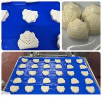 Machine de poche industrielle Gua Bao Bun faisant la nouvelle condition Lotus Leaf Clip Maker Burger chinois Fabrication de pain ciblée pour la farine