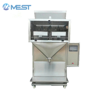 Machine de remplissage vibratoire semi-automatique 100g 500g 1000g pour granulés, haute précision, pour bouteilles en plastique et sacs, idéale pour les sodas