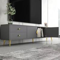 Ensemble table basse et meuble TV minimaliste moderne pour salon, chambre, petit appartement, armoire murale de luxe