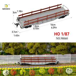 Modello in Miniatura HO 1/87 di Veicolo per il Trasporto di Serbatoi di Petrolio, Materiale per Modellismo Ferroviario e Scene in Sabbia - Product Image 5