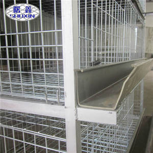Nuovo Design caldo tipo batteria gabbia di pollo gabbia di carne con capezzolo bevitore per allevamento di pollame - Product Image 4