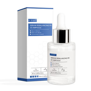 ओम सेबम पुनर्संतुलन आरएक्स एम्पलॉल मरम्मत त्वचा देखभाल सीरम तेजी से सुवादायक मॉइस्चराइजिंग फेस सीरम - Product Image 3