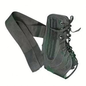 Attelle de cheville de basketball à lacets en matériaux recyclés avec sangles de protection pour les pieds - Product Image 3