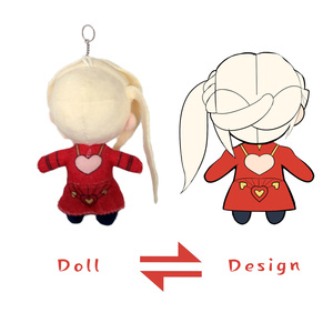 Adorables Peluches Personalizados de <span class=keywords><strong>Manga</strong></span>, Muñecos de Peluche con Llavero Personalizados, Muñecos de Peluche Pequeños con Llavero, Personalización para Regalos Artesanales - Product Image 4