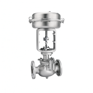 Vanne de régulation pneumatique COVNA, actionneur à diaphragme multi-ressorts, vanne à guillotine en acier, vanne de réduction de pression pour l'eau - Product Image 3