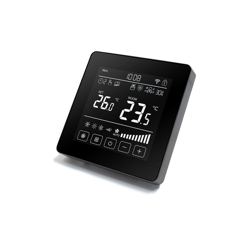 Humidity Display Modbus Fan Coil Controller Wi-Fi Thermostat for ...