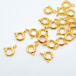 Hongxinxing không bị xỉn màu mạ đầy mùa xuân <span class=keywords><strong>clasps</strong></span> đối với trang sức làm phát hiện Phụ kiện cho Chuỗi Vòng Đeo Tay Vòng cổ túi - Product Image 3