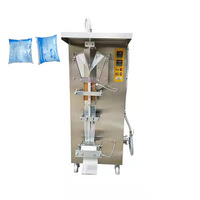 Remplissage automatique de liquide de sac d'eau de sachet de sachet de jus de la vitesse d'emballage élevée 500ml avec la machine de cachetage