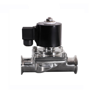 Vente de liquidation B2B COVNA : Vanne solénoïde sanitaire à deux voies en acier inoxydable 304 de qualité alimentaire pour l'eau - Product Image 1