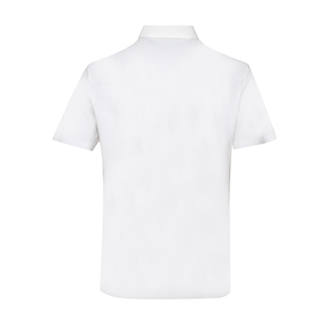<span class=keywords><strong>Polo</strong></span> <span class=keywords><strong>blanc</strong></span> à <span class=keywords><strong>manches</strong></span> <span class=keywords><strong>courtes</strong></span> pour hommes accepte les <span class=keywords><strong>manches</strong></span> <span class=keywords><strong>courtes</strong></span> à la mode simple pour hommes personnalisés - Product Image 2